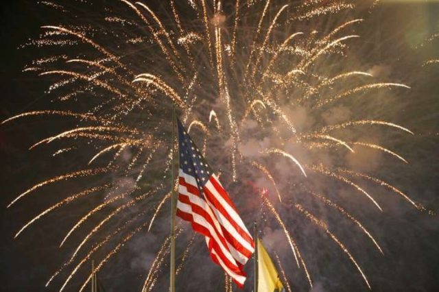 We would like to wish everyone a Happy Independence Day which marks America's 246th birthday! Make sure that you finish out the holiday with the same amount of digits that you started with!